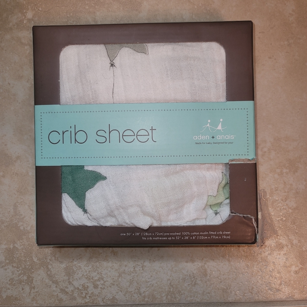 Aden And Anais Crib Sheet